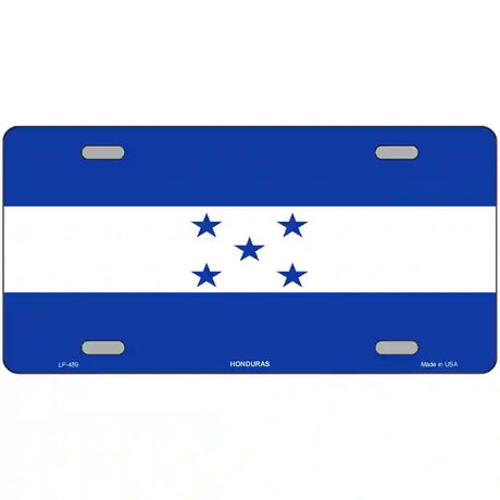 Honduras Flag Metal Novelty License Plate 24" x 12" (LLP)