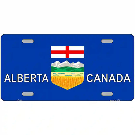 Alberta Canada Metal Novelty License Plate 24" x 12" (LLP)