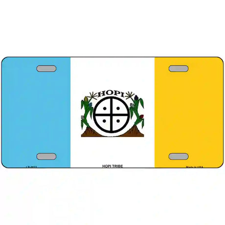 Hopi Tribe Flag Metal Novelty License Plate 24" x 12" (LLP)