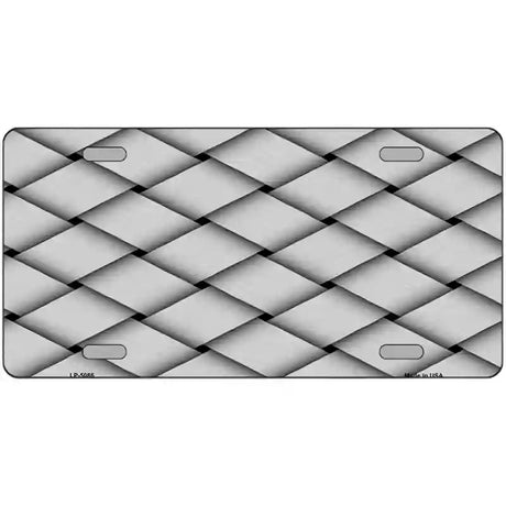 Weave Customizable Metal Novelty License Plate 24" x 12" (LLP)