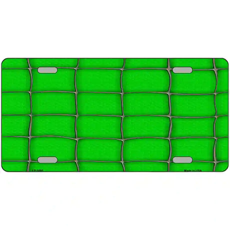 Web Green Metal Novelty License Plate 24" x 12" (LLP)