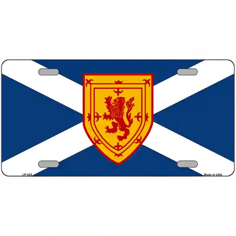 Scotland St Andrews Flag Metal Novelty License Plate 24" x 12" (LLP)