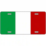 Italy Flag Metal Novelty License Plate 24" x 12" (LLP)