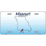 Missouri Blue Blank Novelty Metal License Plate 24" x 12" (LLP)