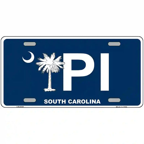 PI South Carolina Metal Novelty License Plate 24" x 12" (LLP)