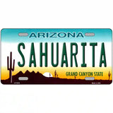 Sahuarita Arizona Novelty Metal License Plate 24" x 12" (LLP)