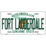 Fort Lauderdale Florida Novelty Metal License Plate 24" x 12" (LLP)