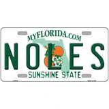 Noles Florida Novelty Metal License Plate 24" x 12" (LLP)