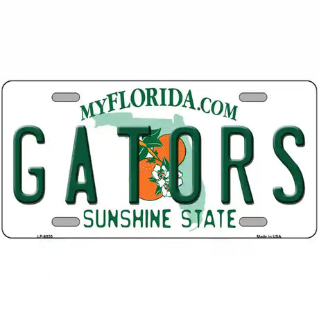 Gators Florida Novelty Metal License Plate 24" x 12" (LLP)