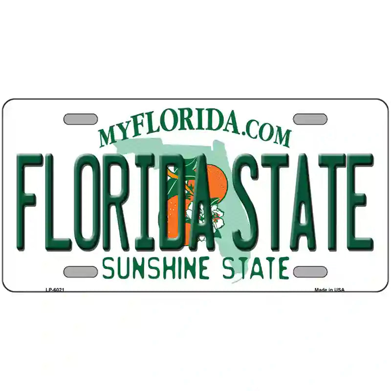 Florida State Novelty Metal License Plate 24" x 12" (LLP)