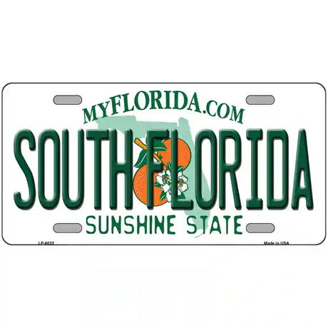 South Florida Novelty Metal License Plate 24" x 12" (LLP)