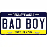 Bad Boy Pennsylvania State Novelty Metal License Plate 24" x 12" (LLP)