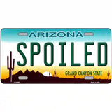 Arizona Spoiled Novelty Metal License Plate 24" x 12" (LLP)