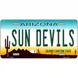 Arizona Sun Devils Novelty Metal License Plate 24" x 12" (LLP)