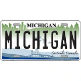 Michigan Novelty Metal License Plate 24" x 12" (LLP)