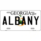 Albany Georgia Novelty Metal License Plate 24" x 12" (LLP)