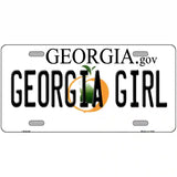 Georgia Girl Georgia Novelty Metal License Plate 24" x 12" (LLP)