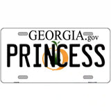 Princess Georgia Novelty Metal License Plate 24" x 12" (LLP)