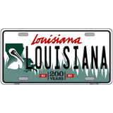 Louisiana Novelty Metal License Plate 24" x 12" (LLP)