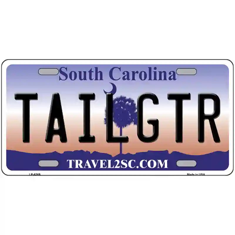 Tailgter South Carolina Novelty Metal License Plate 24" x 12" (LLP)