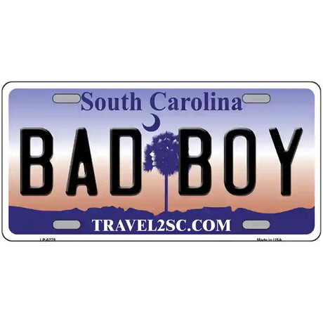 Bad Boy South Carolina Novelty Metal License Plate 24" x 12" (LLP)