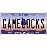 Gamecocks South Carolina Novelty Metal License Plate 24" x 12" (LLP)