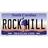 Rock Hill South Carolina Novelty Metal License Plate 24" x 12" (LLP)