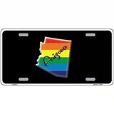 Arizona Rainbow Metal Novelty License Plate 24" x 12" (LLP)