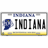 Indiana Novelty Metal License Plate 24" x 12" (LLP)