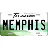 Memphis Tennessee Novelty Metal License Plate 24" x 12" (LLP)