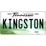 Kingston Tennessee Novelty Metal License Plate 24" x 12" (LLP)