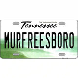 Murfreesboro Tennessee Novelty Metal License Plate 24" x 12" (LLP)