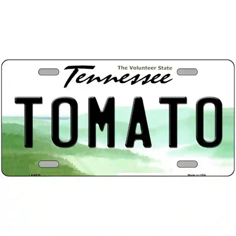 Tomato Tennessee Novelty Metal License Plate 24" x 12" (LLP)