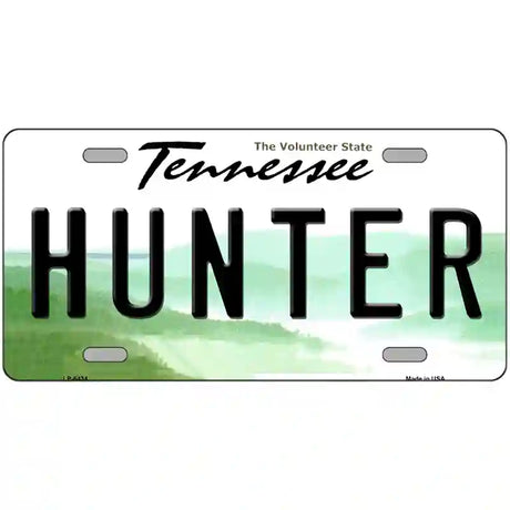 Hunter Tennessee Novelty Metal License Plate 24" x 12" (LLP)