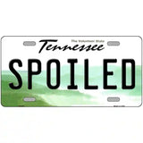 Spoiled Tennessee Novelty Metal License Plate 24" x 12" (LLP)