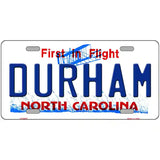 Durham North Carolina Novelty Metal License Plate 24" x 12" (LLP)