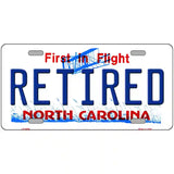 Retired North Carolina Novelty Metal License Plate 24" x 12" (LLP)