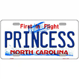 Princess North Carolina Novelty Metal License Plate 24" x 12" (LLP)