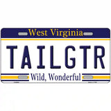 Tailgtr West Virginia Novelty Metal License Plate 24" x 12" (LLP)