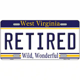 Retired West Virginia Novelty Metal License Plate 24" x 12" (LLP)