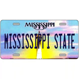 Mississippi State Novelty Metal License Plate 24" x 12" (LLP)