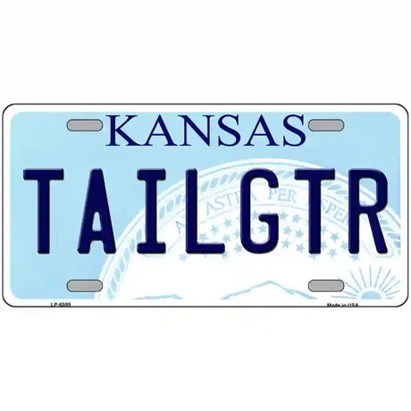 Tailgtr Kansas Novelty Metal License Plate 24" x 12" (LLP)