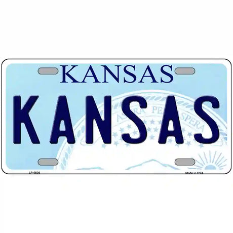 Kansas Novelty Metal License Plate 24" x 12" (LLP)