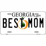 Best Mom Georgia Novelty Metal License Plate 24" x 12" (LLP)