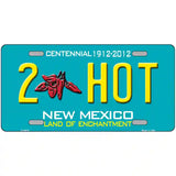 2 Hot New Mexico Novelty Metal License Plate 24" x 12" (LLP)