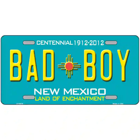 Bad Boy New Mexico Novelty Metal License Plate 24" x 12" (LLP)