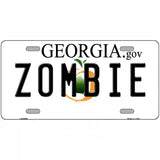 Zombie Georgia Novelty Metal License Plate 24" x 12" (LLP)