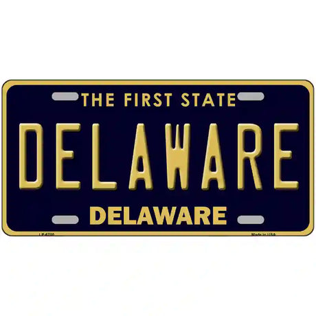 Delaware Novelty Metal License Plate 24" x 12" (LLP)