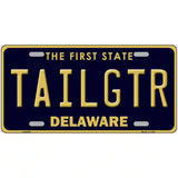 Tailgtr Delaware Novelty Metal License Plate 24" x 12" (LLP)