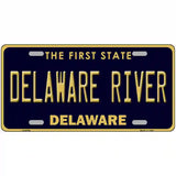 Delaware River Delaware Novelty Metal License Plate 24" x 12" (LLP)